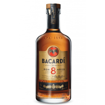 750Ml Bacardi Ron 8