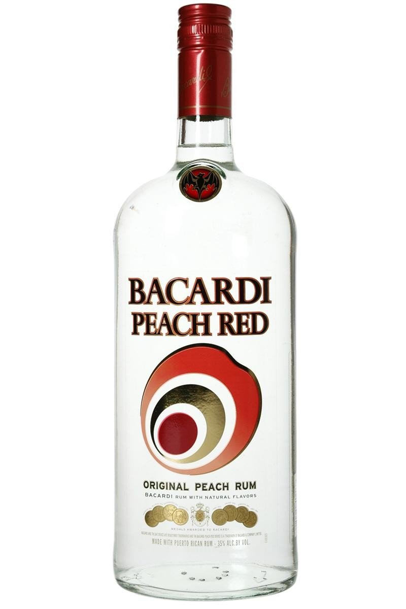 750Ml Bacardi Rum Peach