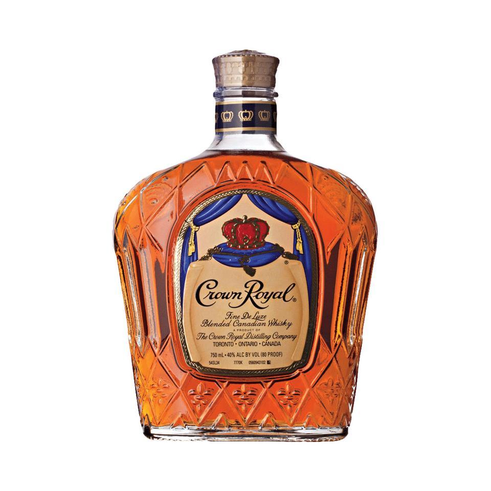 750Ml Crown Royal Whiskey Canadian